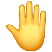 raised-back-of-hand Emoji samsung