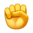 raised-fist Emoji samsung