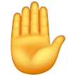 raised-hand Emoji samsung