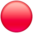red-circle Emoji samsung