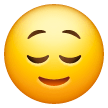 Erleichtertes Gesicht Emoji Samsung