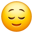 relieved-face Emoji samsung