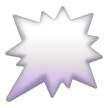 right-anger-bubble Emoji samsung