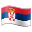 🇷🇸 Bandeira da Sérvia Emoji nos Samsung
