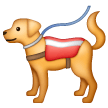 service-dog Emoji samsung