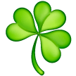 shamrock Emoji samsung