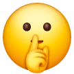 🤫 Shushing Face Emoji — Meaning, Copy & Paste