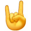 Símbolo de cornos Emoji Samsung