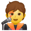 🧑‍🎤 Sänger(in) Emoji auf Samsung