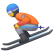 ⛷️ Esquiador Emoji nos Samsung