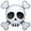 skull-and-crossbones Emoji samsung