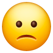 slightly-frowning-face Emoji samsung