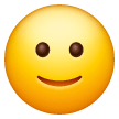 slightly-smiling-face Emoji samsung