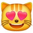smiling-cat-with-heart-eyes Emoji samsung