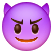 smiling-face-with-horns Emoji samsung