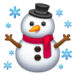 snowman Emoji samsung