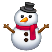 snowman-without-snow Emoji samsung