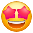 star-struck Emoji samsung