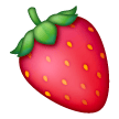 strawberry Emoji samsung