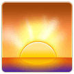 Sonnenaufgang Emoji Samsung