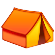 tent Emoji samsung