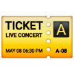 ticket Emoji samsung