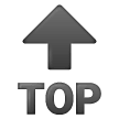 top-arrow Emoji samsung