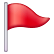 triangular-flag Emoji samsung