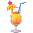 Cocktail tropical Émoji Samsung