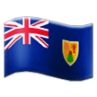 Bandera de las Islas Turcas y Caicos Emoji Samsung