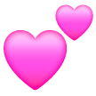 two-hearts Emoji samsung