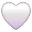 white-heart Emoji samsung