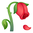 Verwelkte Rose Emoji Samsung