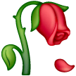 wilted-flower Emoji samsung