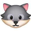 wolf Emoji samsung