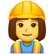 woman-construction-worker Emoji samsung