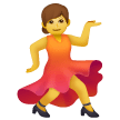 Donna che balla Emoji Samsung