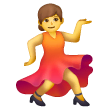 woman-dancing Emoji samsung