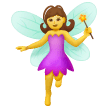 Woman Fairy Emoji on Samsung Phones