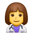 woman-health-worker Emoji samsung