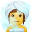 🧖‍♀️ Donna che fa la sauna Emoji su Samsung