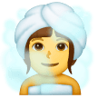 woman-in-steamy-room Emoji samsung