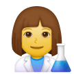 👩‍🔬 Cientista (mulher) Emoji nos Samsung