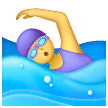 woman-swimming Emoji samsung