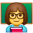 woman-teacher Emoji samsung