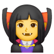 woman-vampire Emoji samsung
