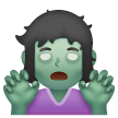 Mujer zombi Emoji Samsung
