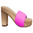 Sandale mit Absatz Emoji Samsung