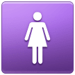 Símbolo de mujeres Emoji Samsung