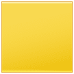Quadrado amarelo Emoji Samsung